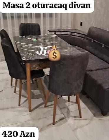 Künc divan masa oturacaq rəng seçimi var lalafo.az -da Künc divan masa oturacaq rəng seçimi var