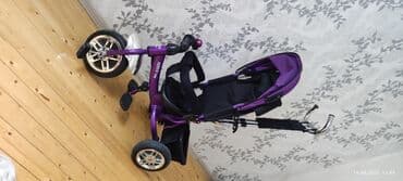 руль для велосипеда: İşlənmiş Üç təkərli Uşaq velosipedi 16", sürətlərin sayı: 1, Ünvandan götürmə — 4