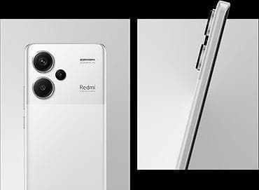 mini camera 69 azn: Redmi Note 13 Pro+, 256 GB, rəng - Ağ, Barmaq izi — 2