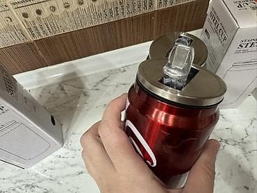 Termofincanlar: Rəng - Qırmızı, Termofincan, Paslanmayan polad, 300 ml — 5