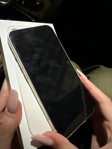 Mobil telefon və aksesuarlar: IPhone 13, Ağ, Face ID — 5
