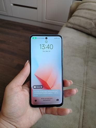 smart board: Redmi 128 GB, rəng - Mavi, Barmaq izi — 3