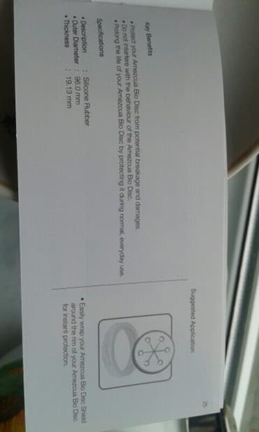 bu üçün sterilizator: Amezcua. Bio Disc + Water Re- Defined. Made in Germany. Elde tuarax — 6