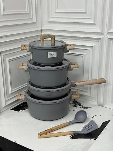 xurustal qablar instagram: Qazan, rəng - Boz, Antipriqar — 1