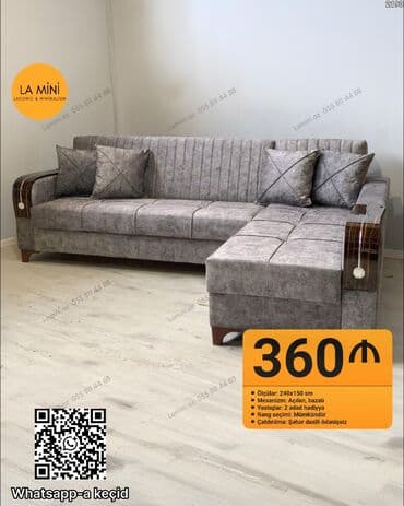 Künc divan, Açılan, Bazalı, Parça, Şəhərdaxili pulsuz çatdırılma