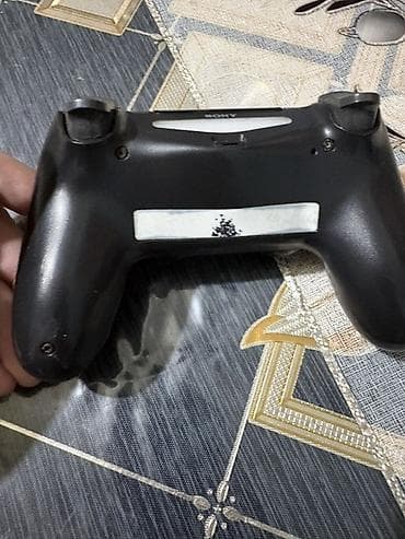 Видеоигры и приставки: PlayStation DualShock 4 (PS4) gamepad – orijinal dizayn, qara rəng — 7