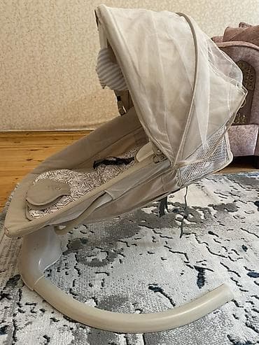 usaq matrasi: Oğlan və qız üçün, İşlənmiş, Beşik, Dəstsiz, Matrassız, Yellənmə mexanizm ilə — 5