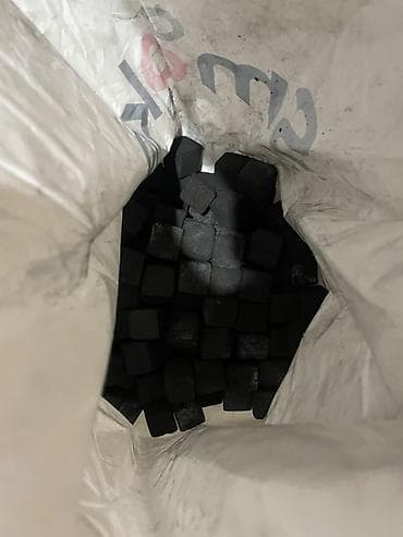 Все для дома и сада: Məhsul: Nargilə üçün briket kömür kubları - Forma: kvadrat/kub — 2