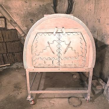 березовый уголь: Sənaye tipli metal soba – taxta və kömürlə işləməyə uyğun - Tam metal — 2