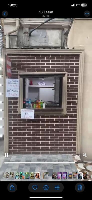 mk çanta: Reşid behbudov 100küçesinde obyekt arendaya verilir 600 manata kofe — 3