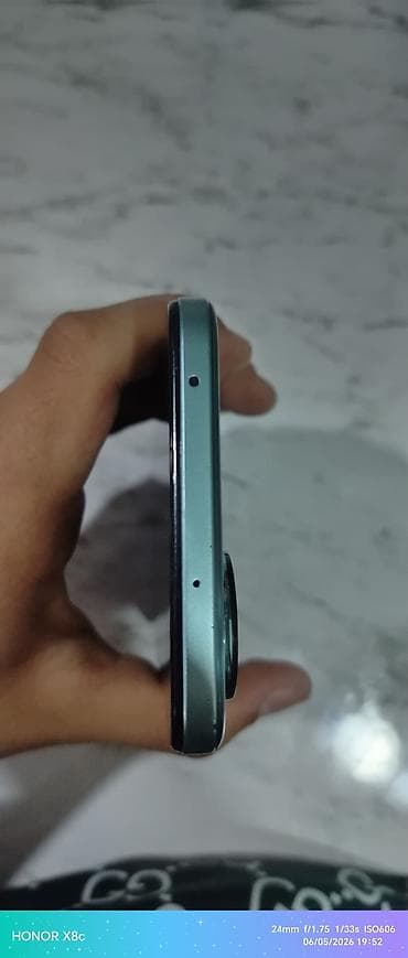 iphone 13 pro max dubay: Honor X7b, 128 GB, rəng - Yaşıl, Barmaq izi, Simsiz şarj — 5