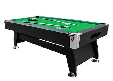 Bilyard stolu – 7 fut ölçülü, yaşıl felti və qara korpuslu klassik
