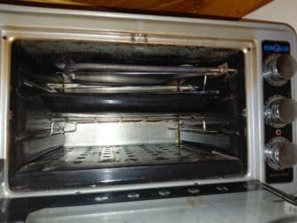 Техника для напитков: Духовка Eurolux, Электрическая, цвет - Серый, Встраиваемая, Б/у — 3