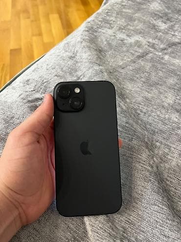 apple ipad 13: IPhone 15, 128 GB, Qara, Face ID — 6