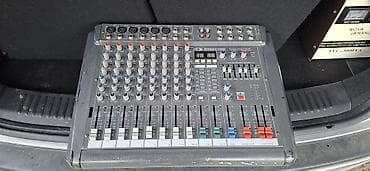 Звуковое оборудование: Dynacord PowerMate 600 – kompakt gücləndiricili mikser - 6 mono — 2