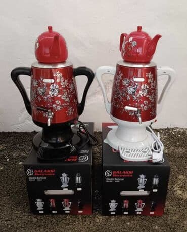tok çayniki: Yeni Elektrik Samovar, 4 l, Rayonlara çatdırılma, Ünvandan götürmə, Ödənişli çatdırılma — 3