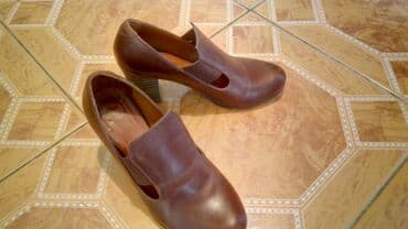 şnurlu qadın mokasinləri: Tuflilər, Ölçü: 36.5, rəng - Qəhvəyi, İşlənmiş — 3