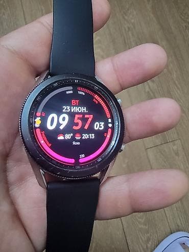 Smart saat, Samsung, Sensor ekran, rəng - Qara — 2