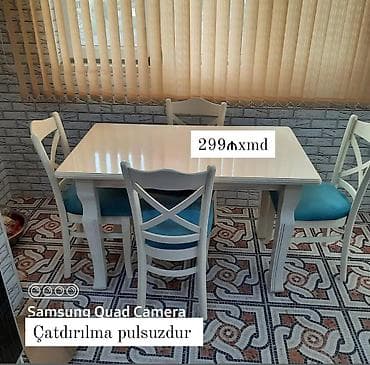 stolustu saatlar: Mətbəx üçün, Yeni, 4 stul — 1