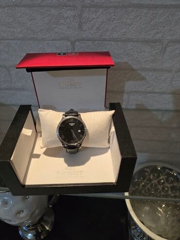 elktron saat: Qol saatı, Tissot, rəng - Qara — 3