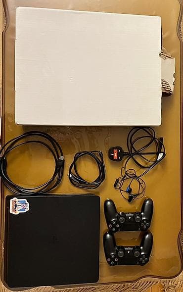 plesteyşn: Watsapp-A yazın.! Salam ps 4 slim 1tb ideal vəziyyətdə heç biri — 1