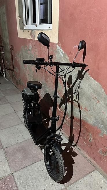 Elektrik skuter – oturacaqlı, güzgülü, şəhər içi rahat gediş üçün at lalafo.az Elektrik skuter – oturacaqlı, güzgülü, şəhər içi rahat gediş üçün