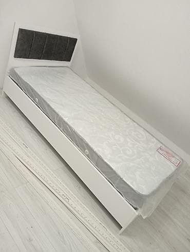 carpayı doşəyi: Təknəfərlik çarpayı, Bazalı, Matras ilə, Siyirməsiz — 5
