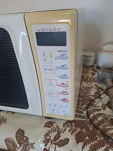 Panasonic mikrodalğalı soba - Elektron idarəetmə paneli və LED ekran