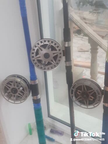 Balıq tutmaq üçün çarxlı qamışlar - Tip: Balıqçı qamışı + metal çarx lalafo.az -da Balıq tutmaq üçün çarxlı qamışlar - Tip: Balıqçı qamışı + metal çarx