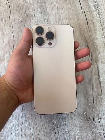 IPhone 16 Pro Max, 256 GB, Qızılı, Face ID