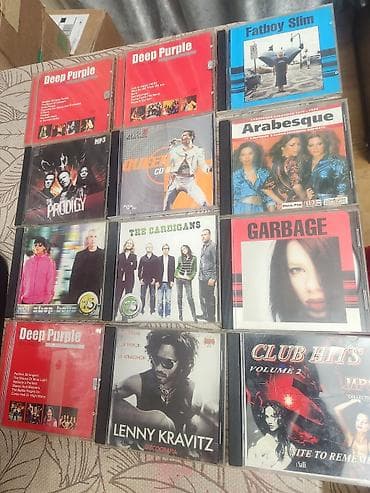 dvd diskleri: MP3/CD kolleksiyası – müxtəlif musiqi qrupları və ifaçılar Satılır — 2