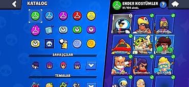 tava: Brawl Stars hesabı – yüksək səviyyəli oyun profili - Kupa yolu: 30 — 5