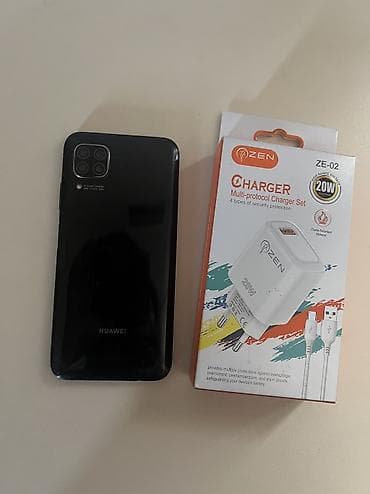 Huawei P40 lite, 128 GB, rəng - Qara, Barmaq izi, Face ID — 3