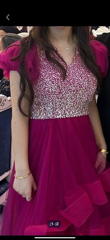 şifon fasonlar instagram: Ziyafət donu, Maksi, S — 1