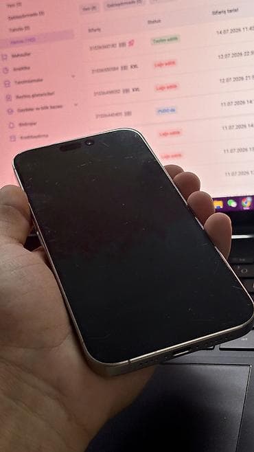 iphon 6 plus: IPhone 15 Pro Max, 256 GB, Natural Titanium, Simsiz şarj, Face ID — 10