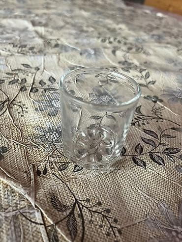 Rümkalar, rəng - Ağ, Şüşə