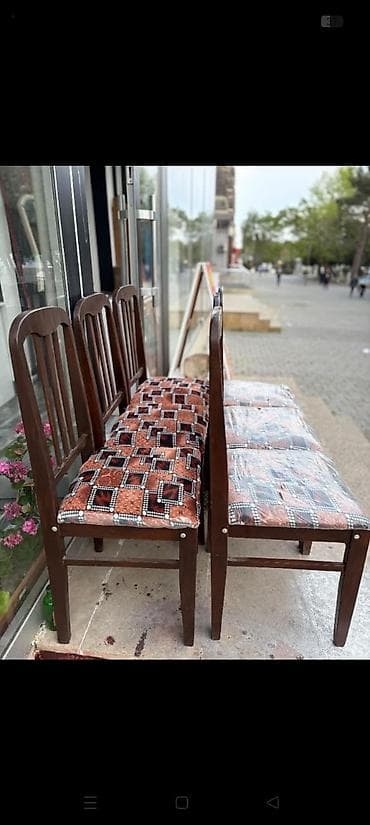 Stul 6ədədi 110 aze təzə kimi ünvan Sumqayit çatirilma əlavə ödənişlə