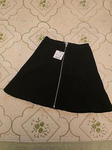 Qara trikotaj mini ətək.Yenidir.Real alici yazsin zeng etmesin.Qizima — 4
