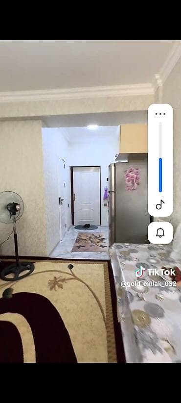 bagca seher kiraye evler: 1 otaqlı mənzil – studiya tipli mətbəxli - Zövqlü dekorlu işıqlı zal — 4