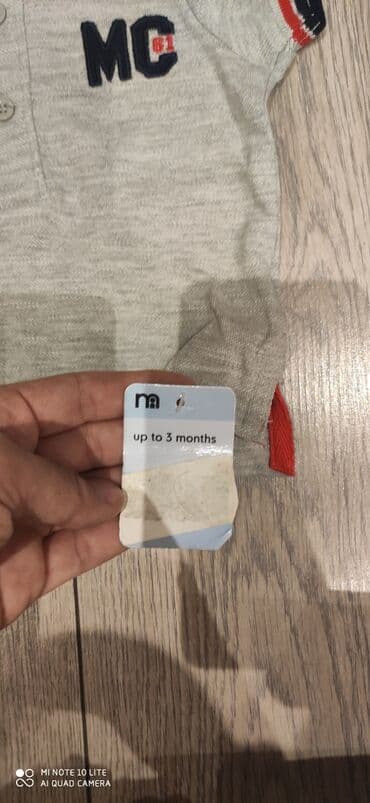 papaq modelləri: Futbolka, Oğlan üçün, 0 - 3 ay — 2