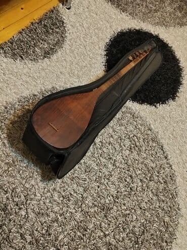 Velosiped ehtiyyat hissələri: Türk sazı (bağlama) – əl işi, tam ağac korpus - Korpus: armud — 5