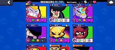 Другие комплектующие: Brawl Stars hesabı – geniş seçimli döyüşçülər və inkişaf etmiş — 2