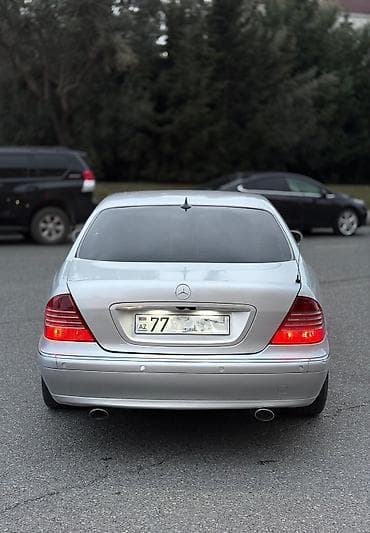 07 qiyməti: Mercedes-Benz S-Class: 3.2 l | 1999 il Sedan — 2