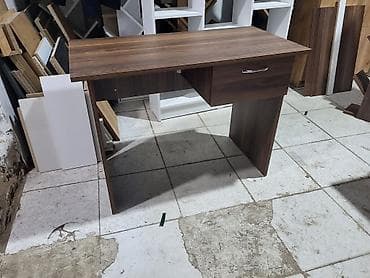 Sifarişlə ev mebeli: Düz masa, Polkasız, Siyirməli, Teksturalı laminat — 3