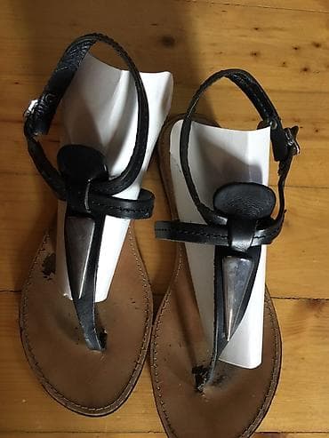 Ботинки и ботильоны: Размер: 38, цвет - Черный, Б/у — 1