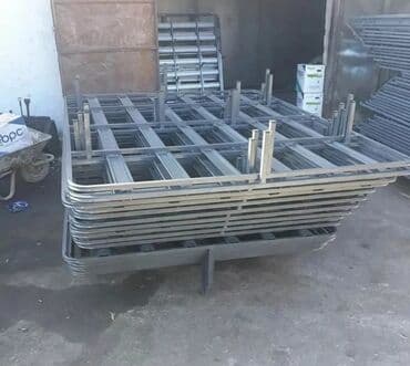 Новый, Двуспальная кровать, Без матраса, Азербайджан