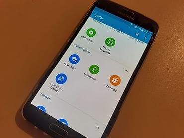 processor core i7: Samsung Galaxy S5 Duos, 16 GB, rəng - Ağ, Düyməli, Sensor, Barmaq izi — 5