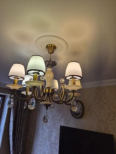 samdamlar: Çılçıraq, 6 lampa, Metal — 2