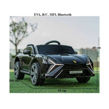 stress çarxı: Uşaq elektrik avtomobili Lamborghini Black Full Version Uşaq — 4