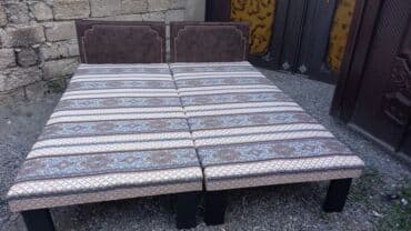 Şlanqlar: Təzə çarpayılar. 1 nəfərlik çarpayılar 60manat. 2 nəfərlik taxt — 23